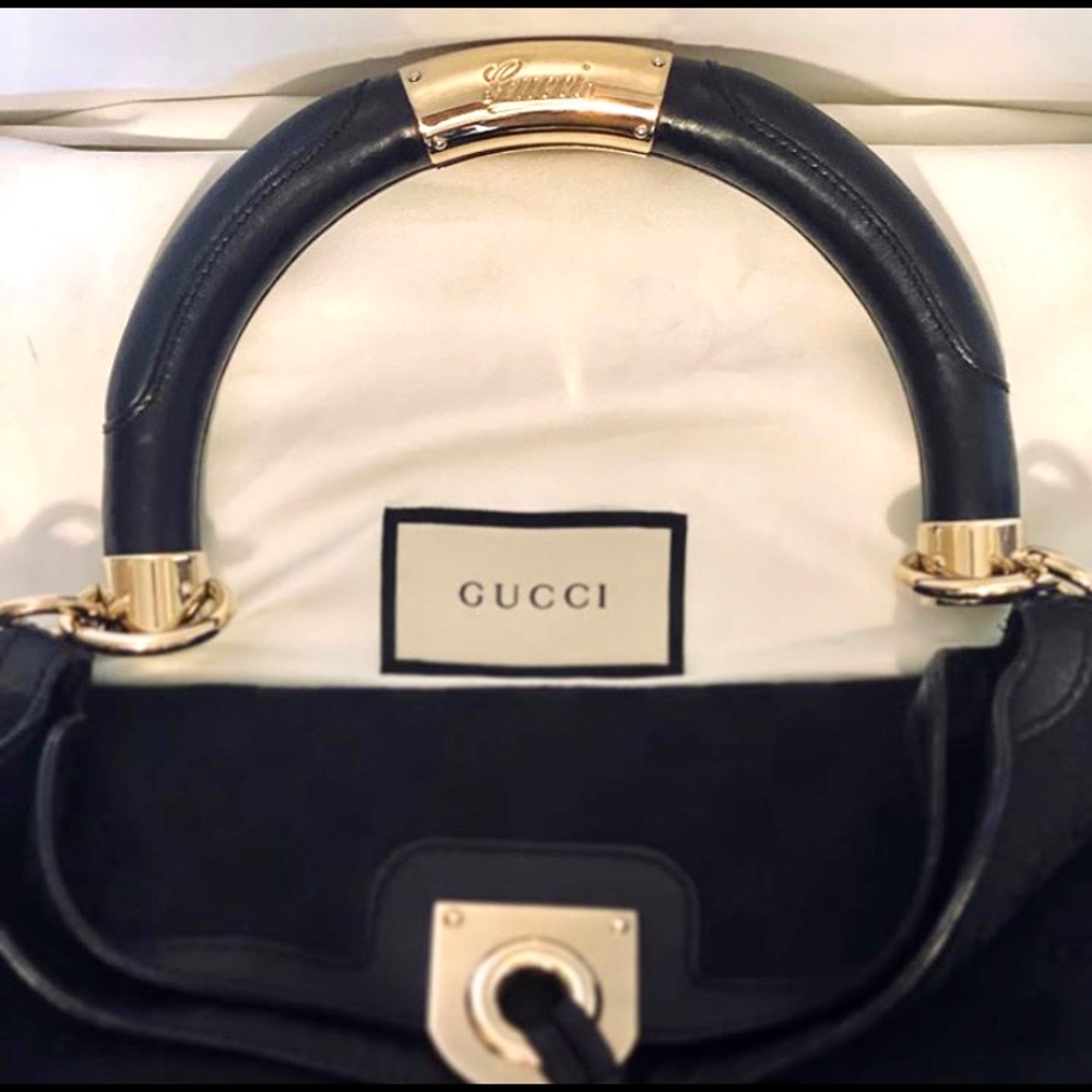 GUCCI Babouska Indy Top Handle Bag